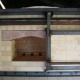 fire box door (open) fire box door (open)